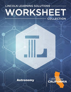 CA Astronomy - Worksheet collection 25/26