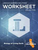 CA Biology of Living Earth - Worksheet collection 25/26