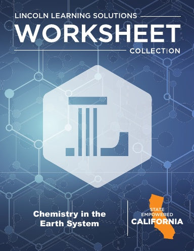 CA Chemistry in the Earth System - Worksheet collection 25/26