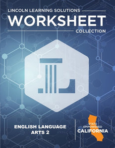 CA English Language Arts 2 - Worksheet collection 25/26