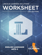 CA English Language Arts 2 - Worksheet collection 25/26