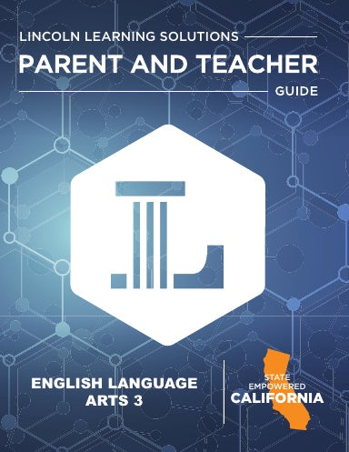 CA English Language Arts 3 - Parent Teacher Guide 25/26