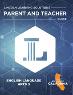 CA English Language Arts 3 - Parent Teacher Guide 25/26