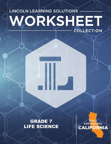 CA Grade 7 Life Science - Worksheet collection 25/26