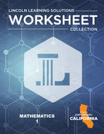 CA Mathematics 1 - Worksheet Collection 25/26