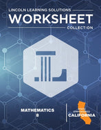 CA Mathematics 8 - Worksheet Collection 2526