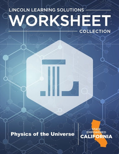 CA Physics of the Universe - Worksheet collection 25/26
