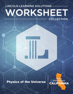 CA Physics of the Universe - Worksheet collection 25/26