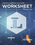 CA Science 7 - Worksheet Collection 25/26