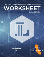 CA Spanish II - Worksheet Collection 2526